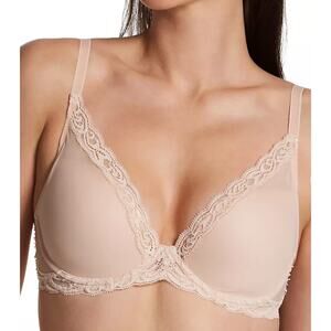 Natori Feather Bra Underwire Lace Nude 32DD